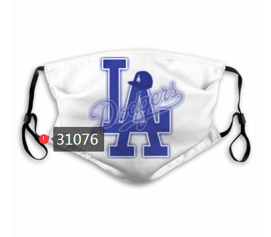 2020 Los Angeles Dodgers Dust mask with filter 6